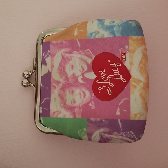 "I Love Lucy" purse and coin purse bundle - Picture 5 of 8
